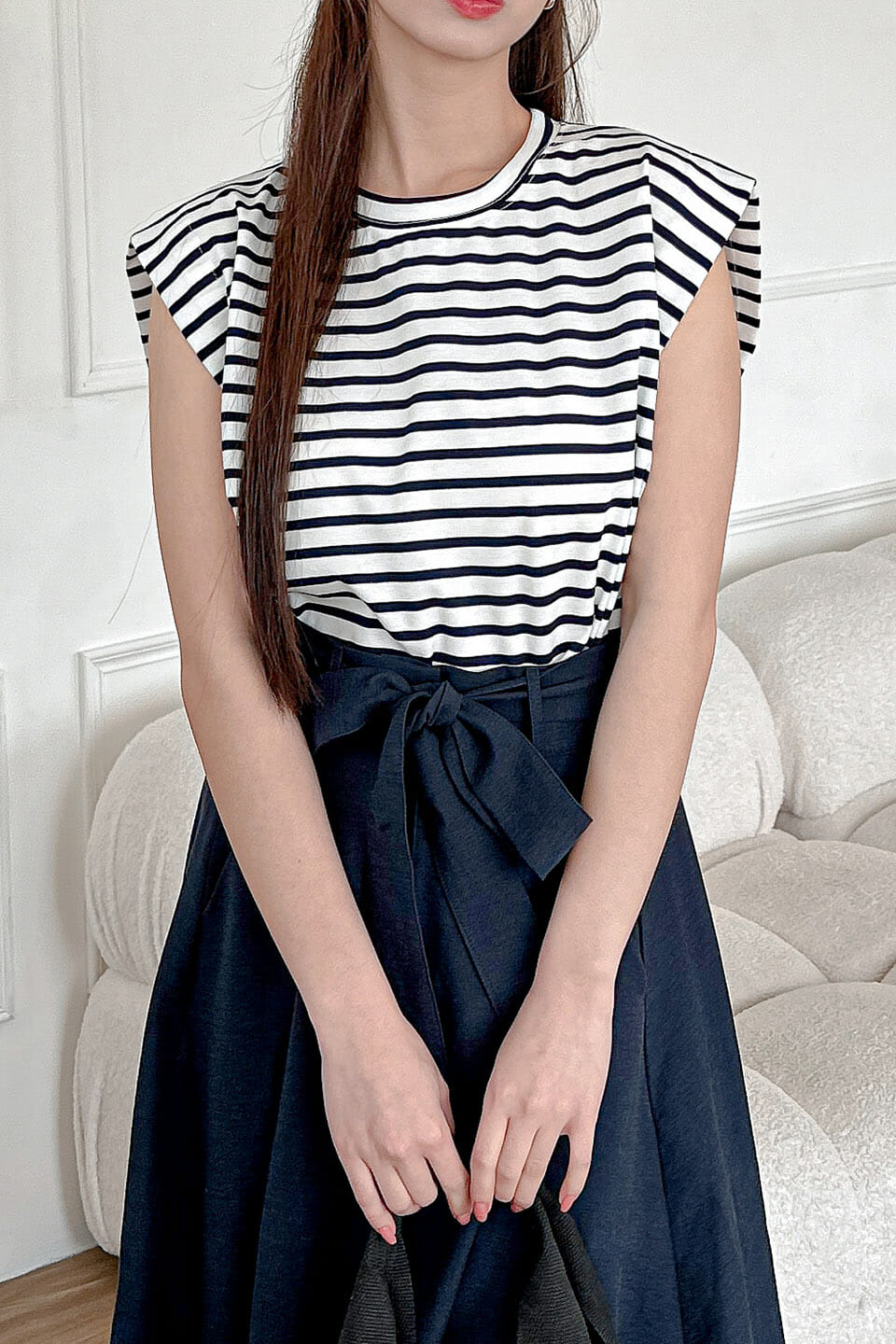 23MAY#24 自留款-條紋法式半袖短T