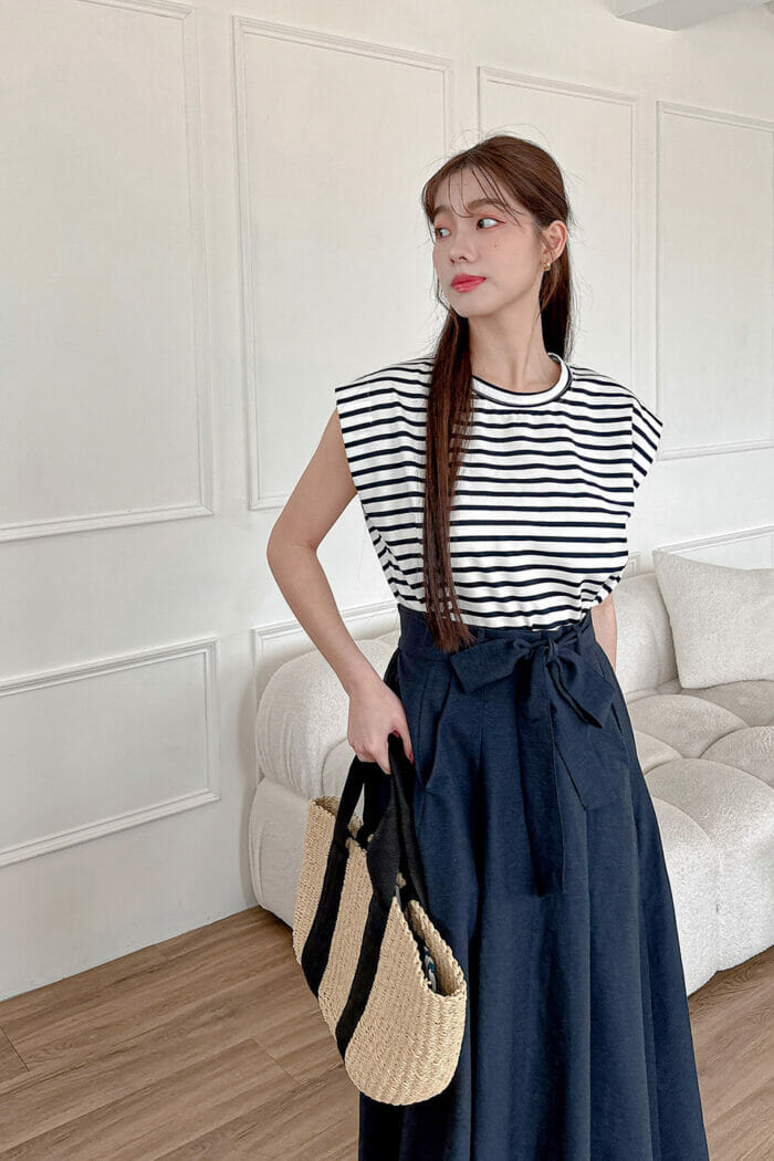 23MAY#24 自留款-條紋法式半袖短T