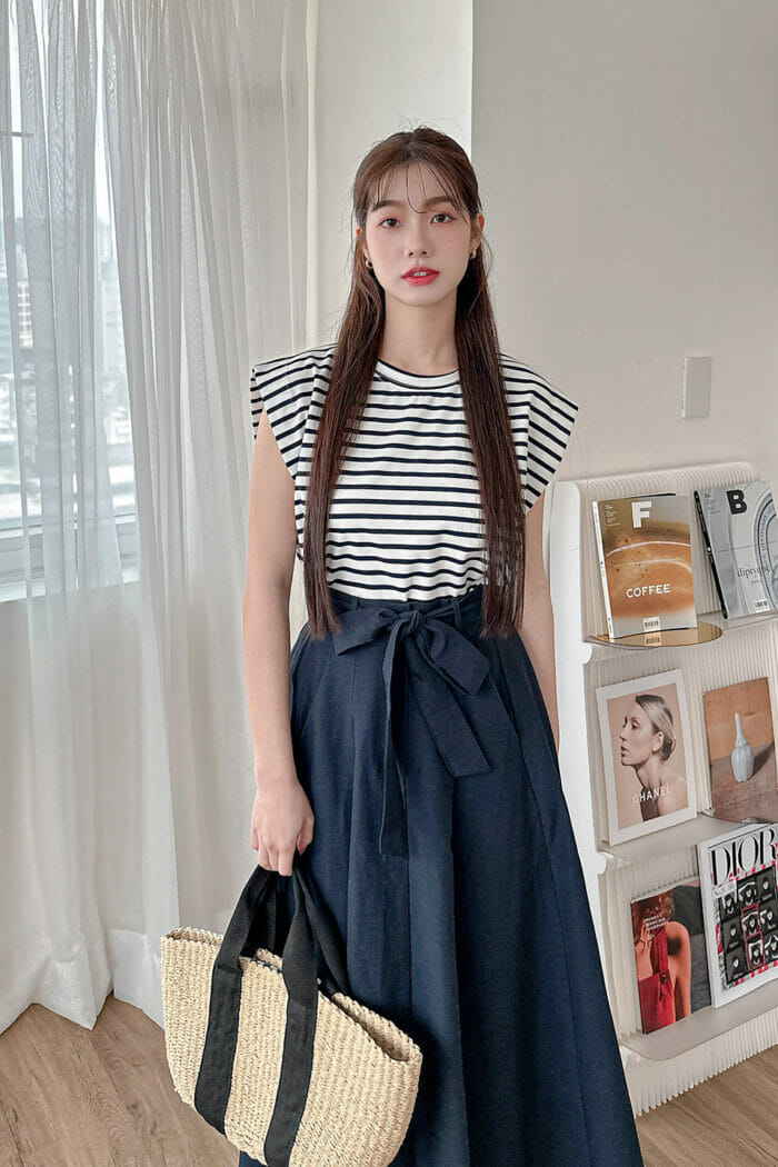 23MAY#24 自留款-條紋法式半袖短T