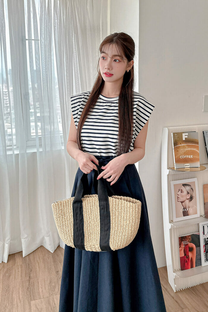 23MAY#24 自留款-條紋法式半袖短T