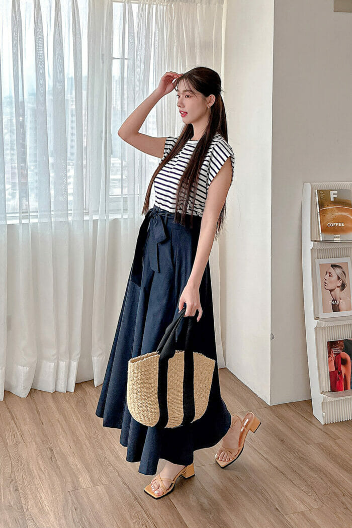 23MAY#24 自留款-條紋法式半袖短T