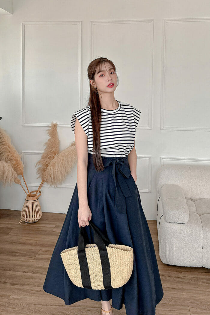 23MAY#24 自留款-條紋法式半袖短T