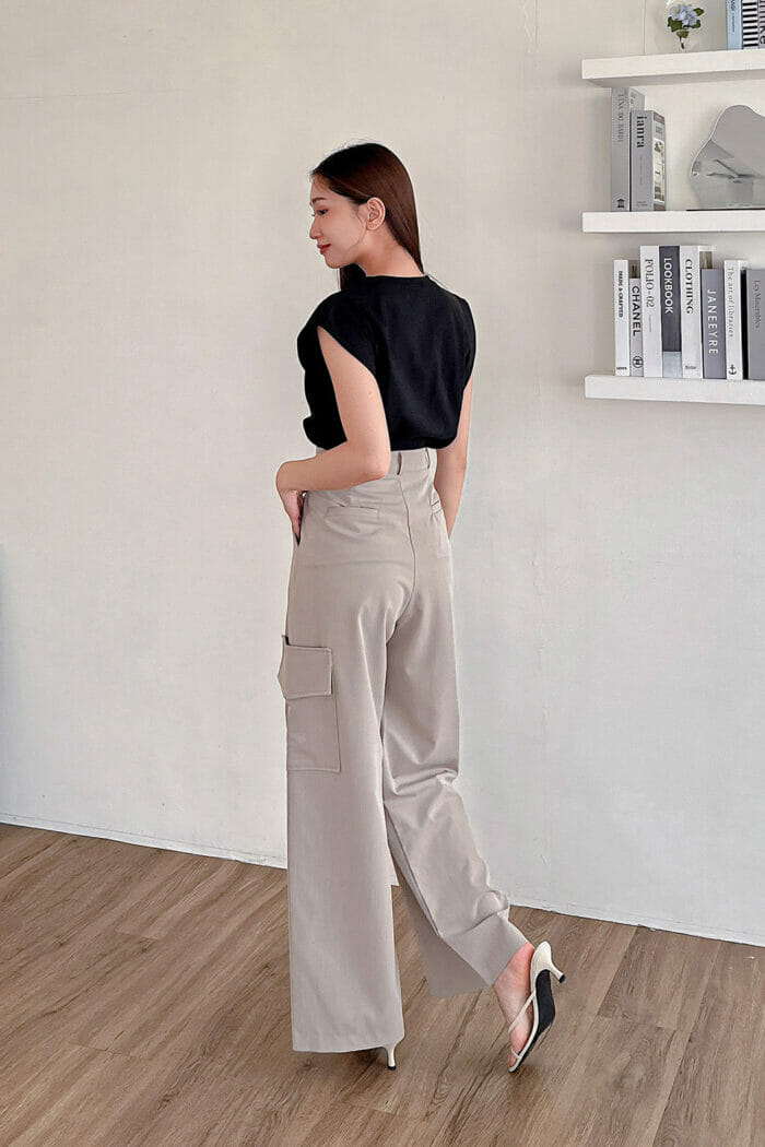 23MAY#66 單口袋直筒工作褲