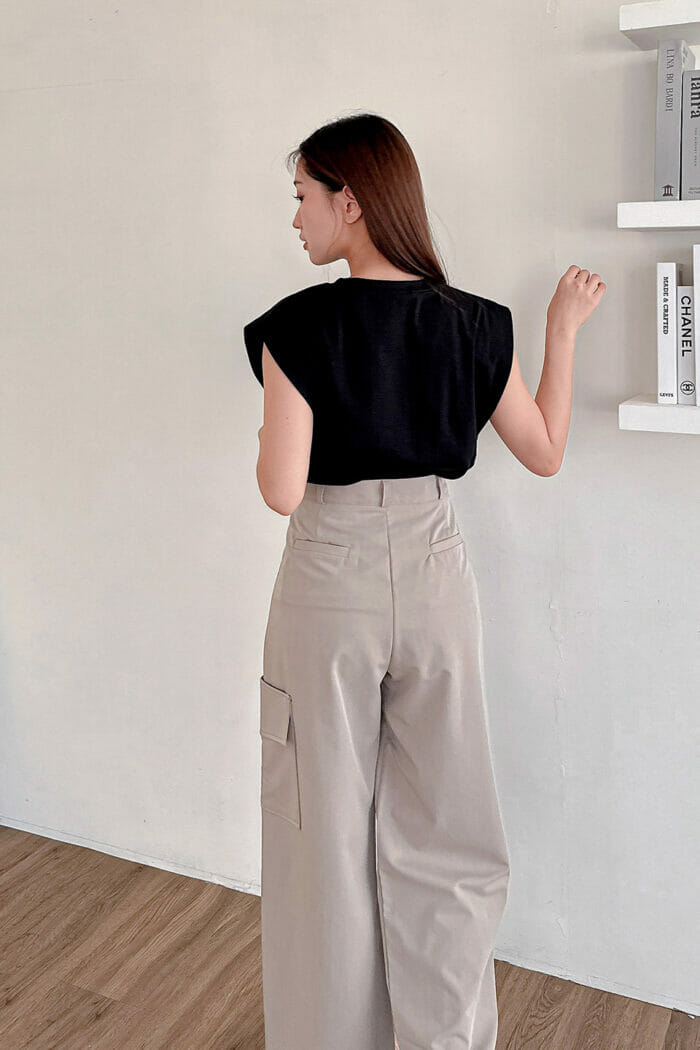 23MAY#66 單口袋直筒工作褲