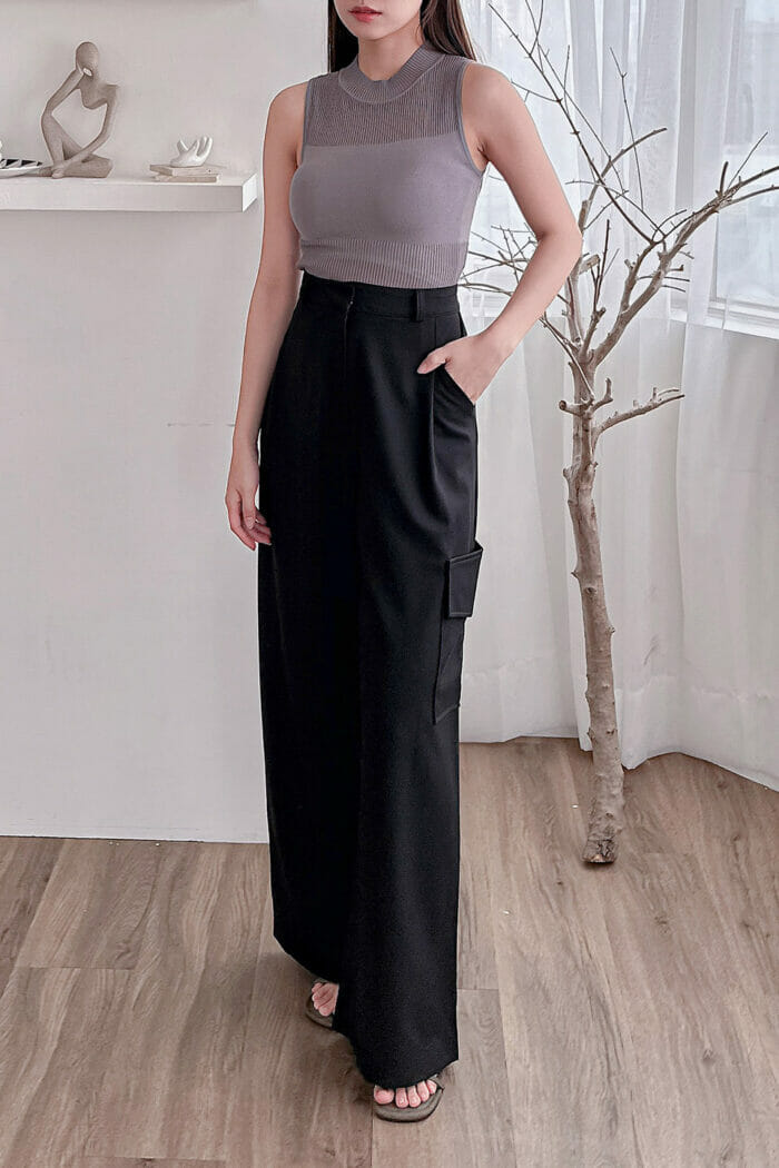 23MAY#66 單口袋直筒工作褲