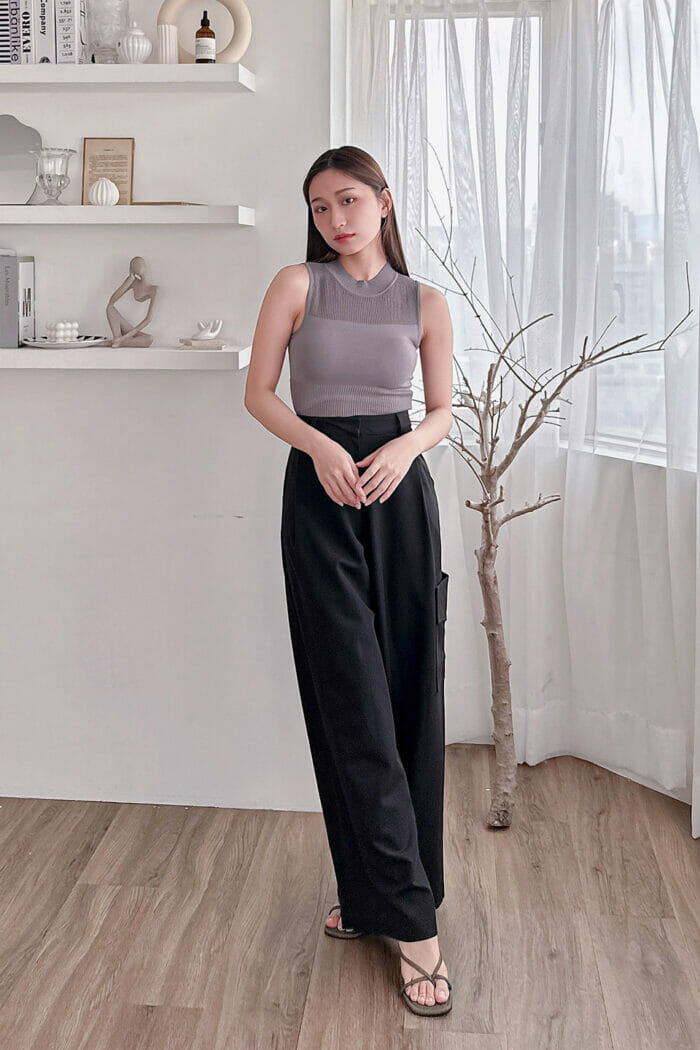 23MAY#66 單口袋直筒工作褲