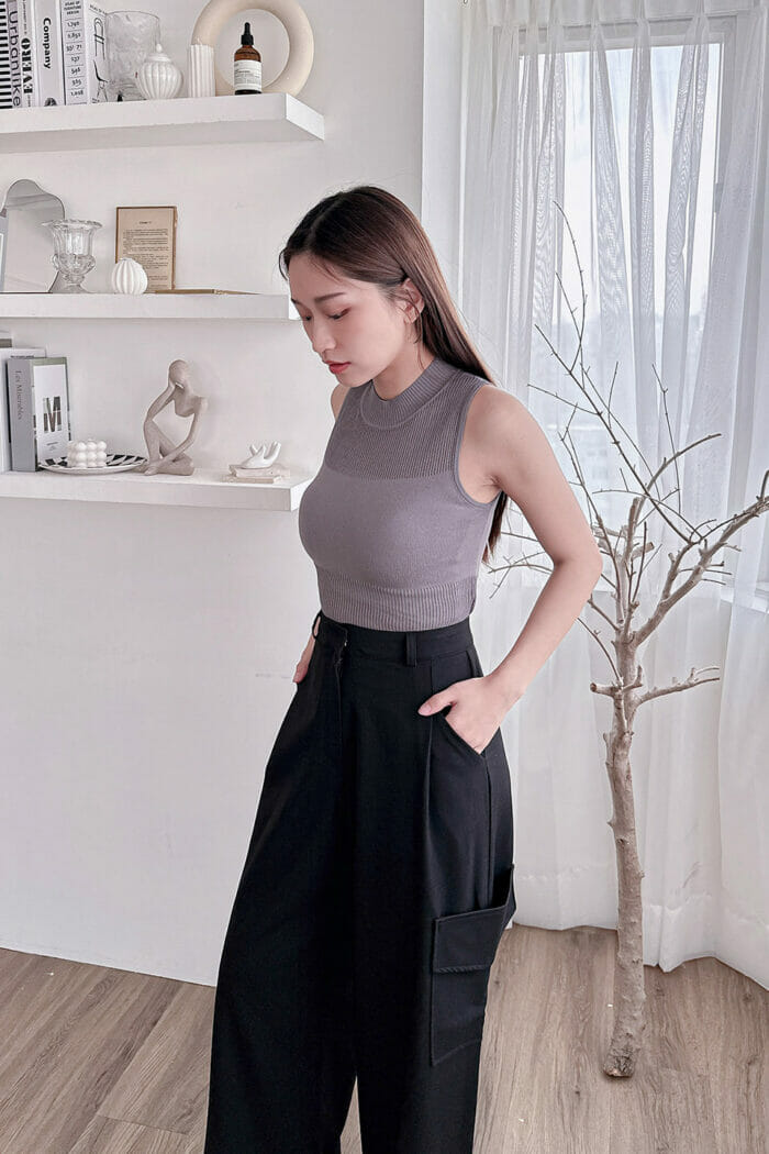 23MAY#66 單口袋直筒工作褲